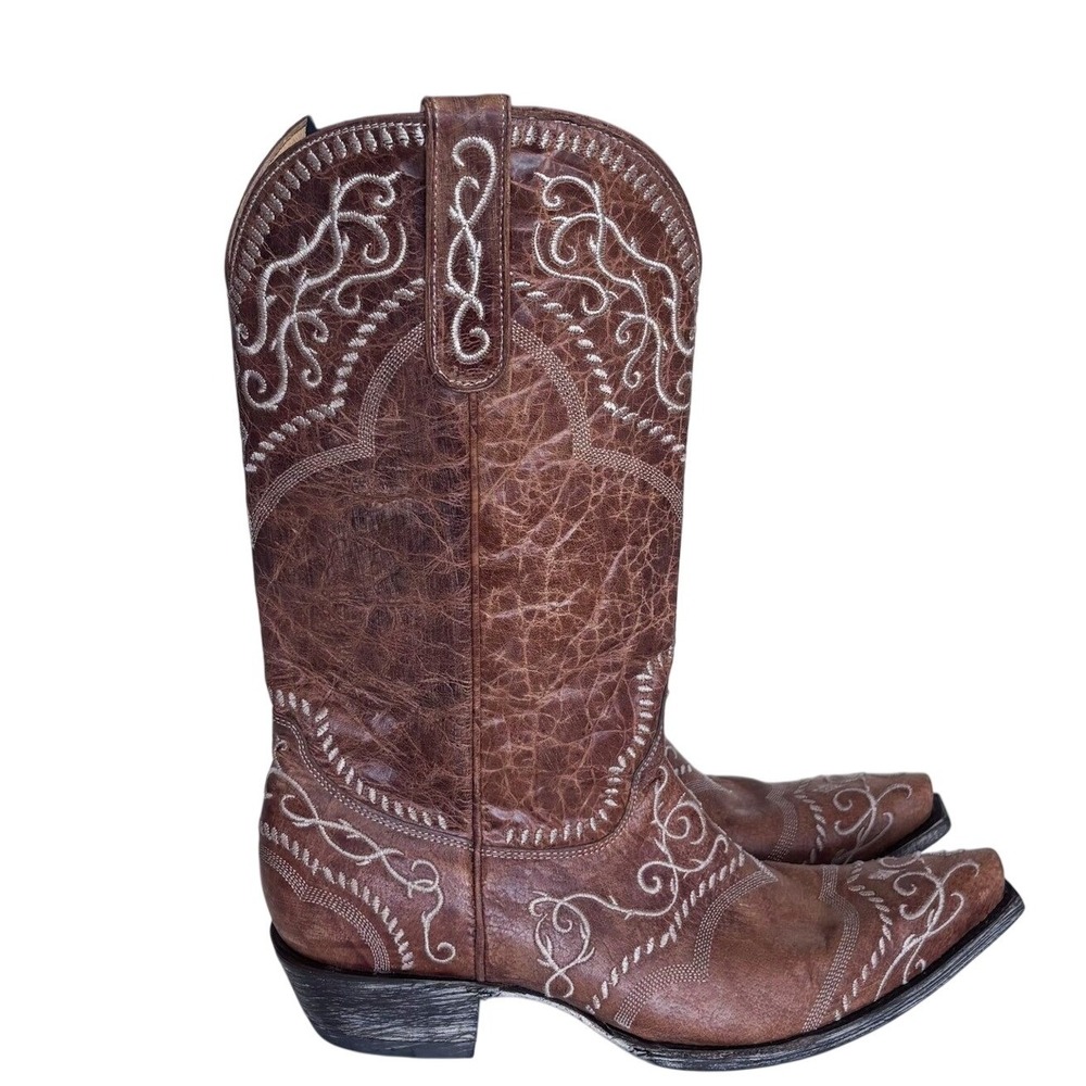 Old Gringo Womens Sintra Yippee Ki Yay Western Boots 11B Brown Snip Toe YL 161-1